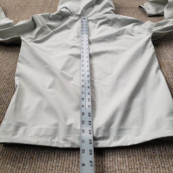 Descente Allterrain Hard Shell Jacket "Creas" Men's Small White - Grey - Picture 8 of 14